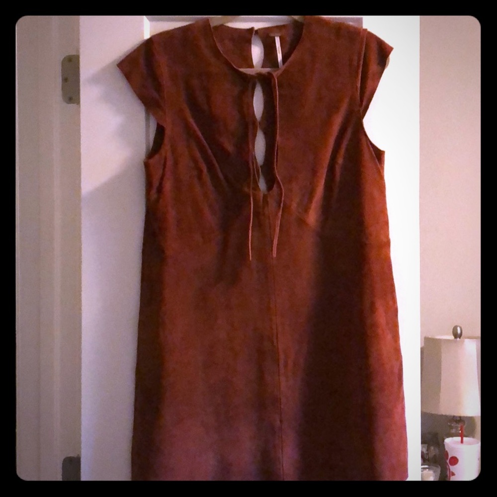 Free People Suede Dress
